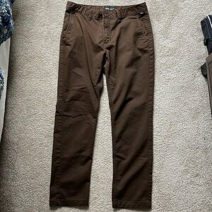 Vans Brown Chino 34/32